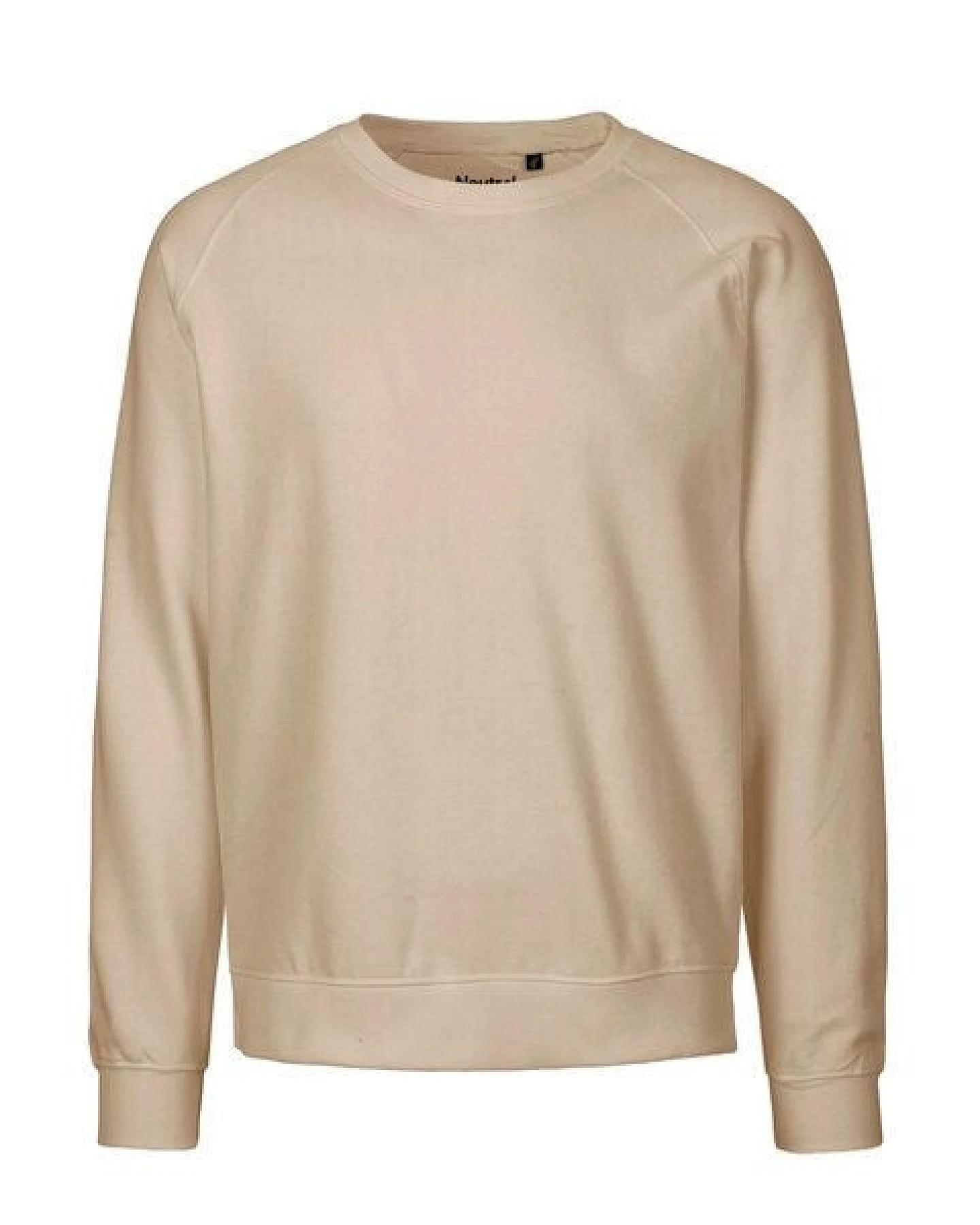 HANDGEDRUCKT "Lange Reise" Unisex Sweatshirt aus reiner Biobaumwolle (kbA) – Ansicht 3