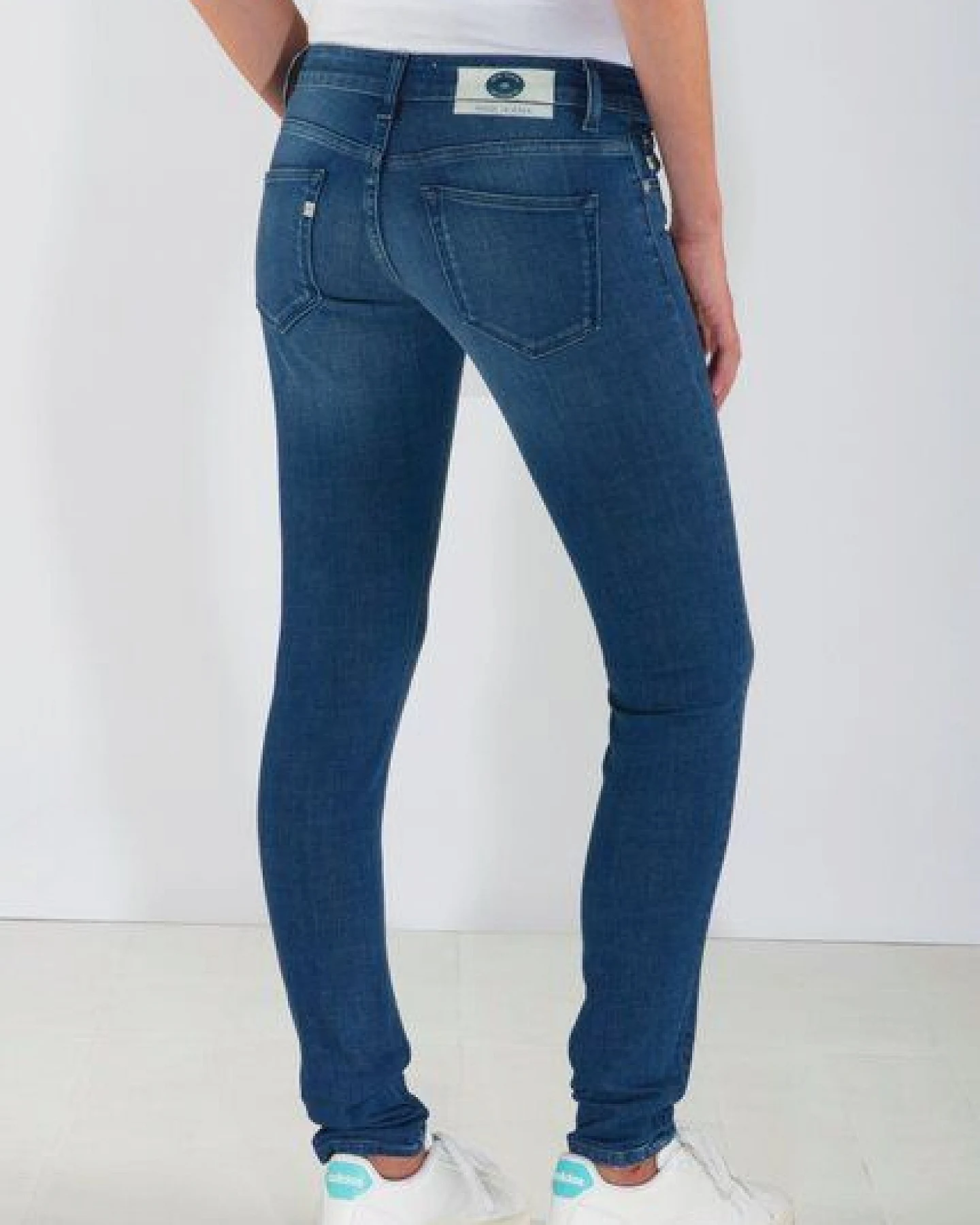 MUD Jeans Jeans Skinny Fit - Lilly - Pure Blue – Ansicht 3