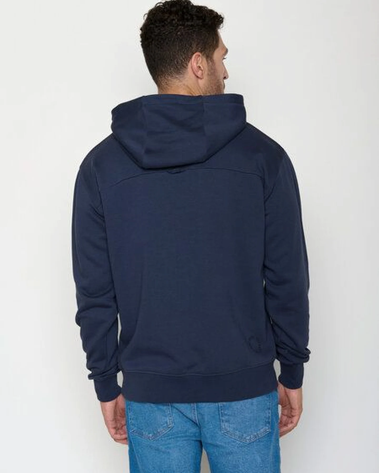 GREENBOMB Basic-Hoodie Joy Navy – Ansicht 3