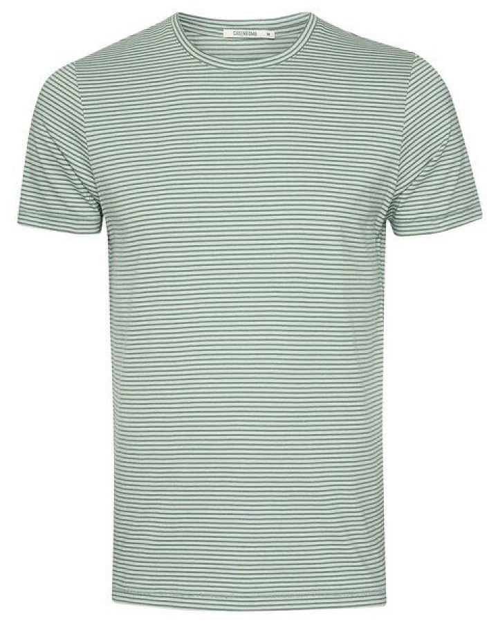GREENBOMB Basic T-Shirt Spice Bamboo Stripes
