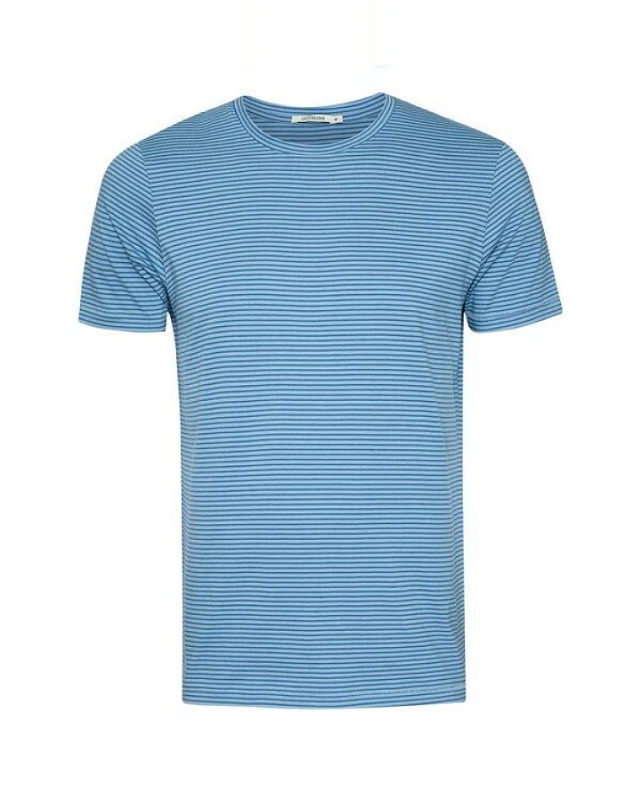 GREENBOMB Basic T-Shirt Spice Tide Stripes