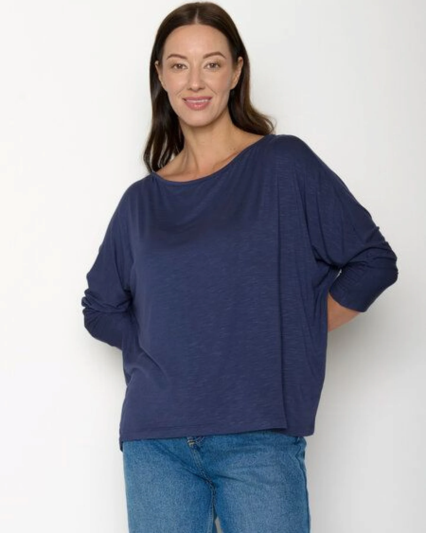 GREENBOMB Longsleeve Simper Navy – Ansicht 2