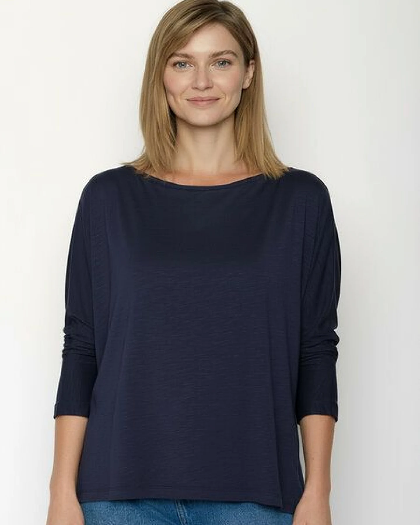 GREENBOMB Longsleeve Simper Navy – Ansicht 4