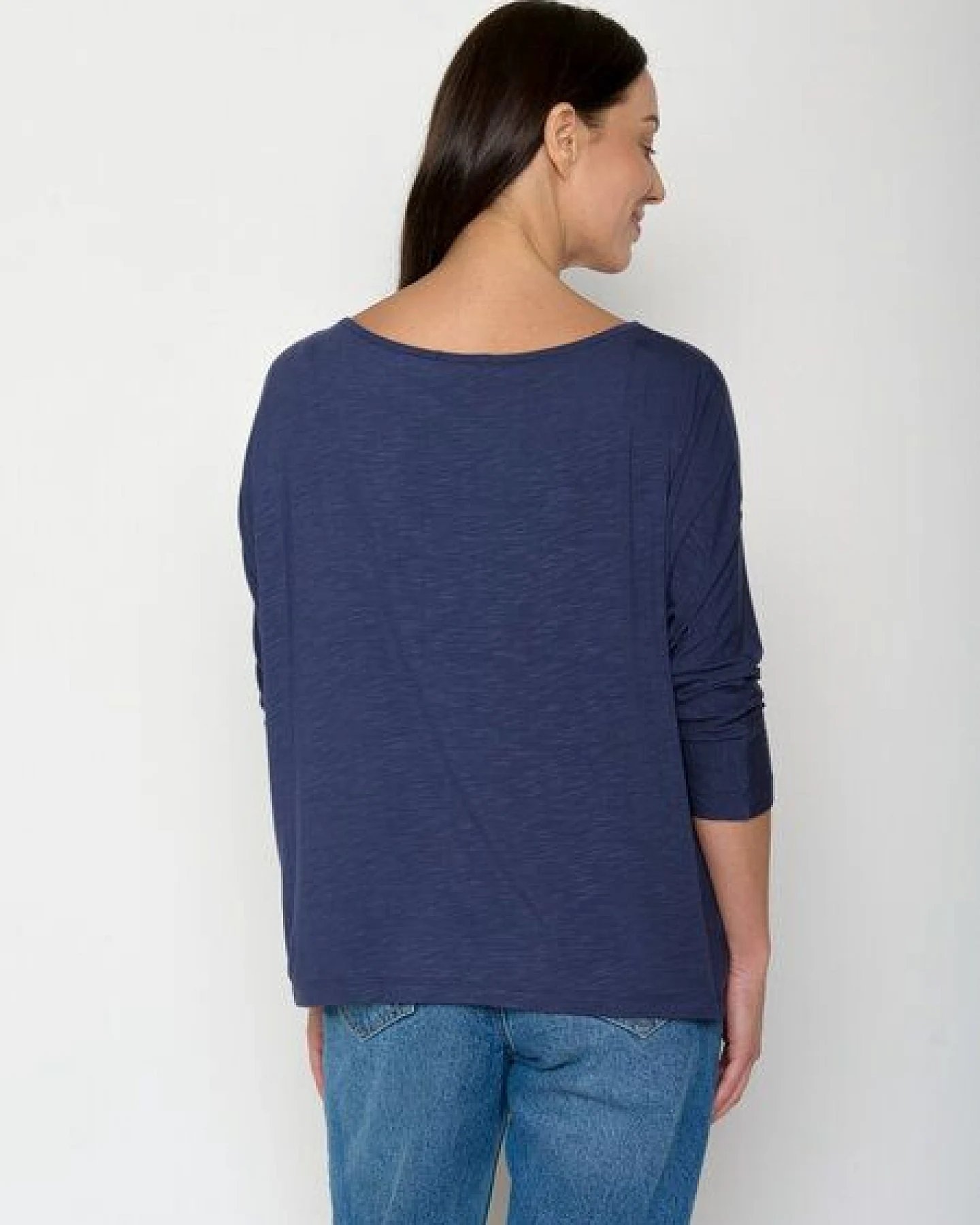 GREENBOMB Longsleeve Simper Navy – Ansicht 3