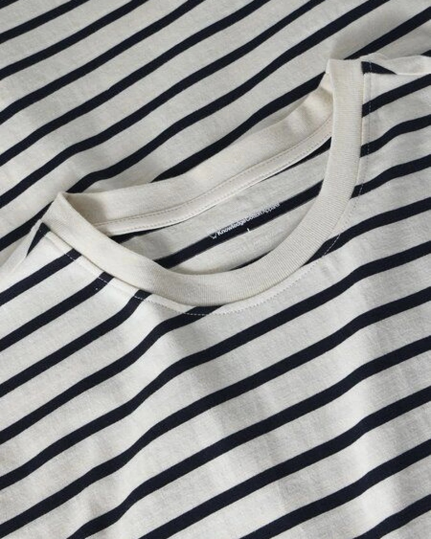 KnowledgeCotton Apparel T-Shirt Loose Stripes – Ansicht 3
