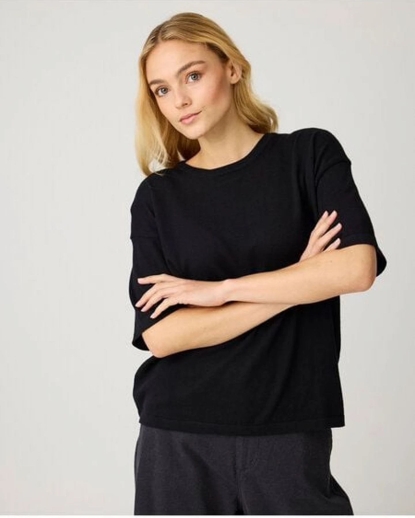 KnowledgeCotton Apparel T-Shirt Cashmere – Ansicht 4