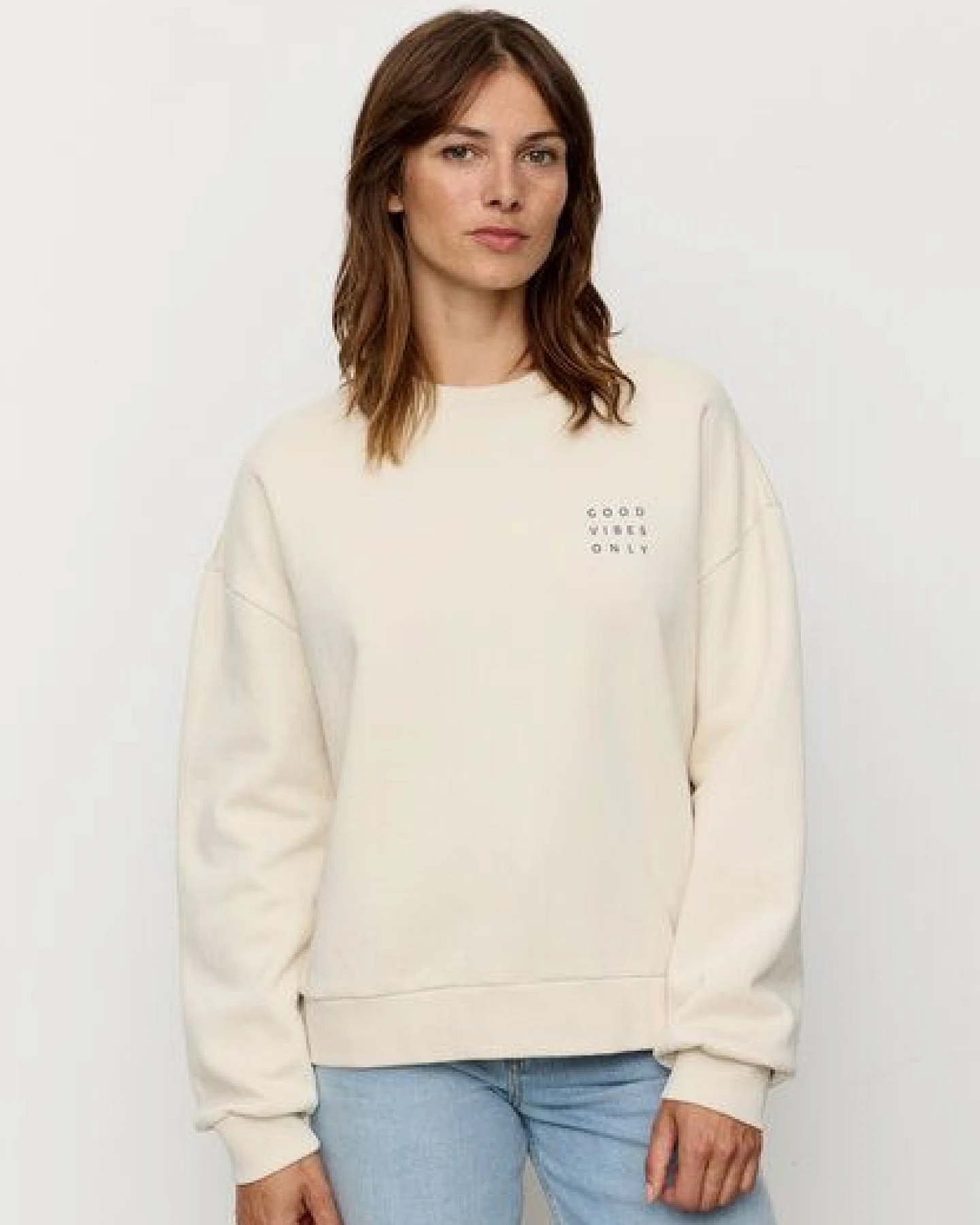 recolution Sweatshirt NERINE GOOD VIBES – Ansicht 3