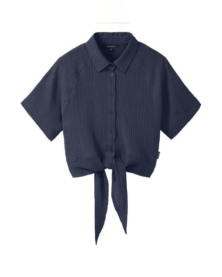recolution Kurzarm-Bluse TULIP