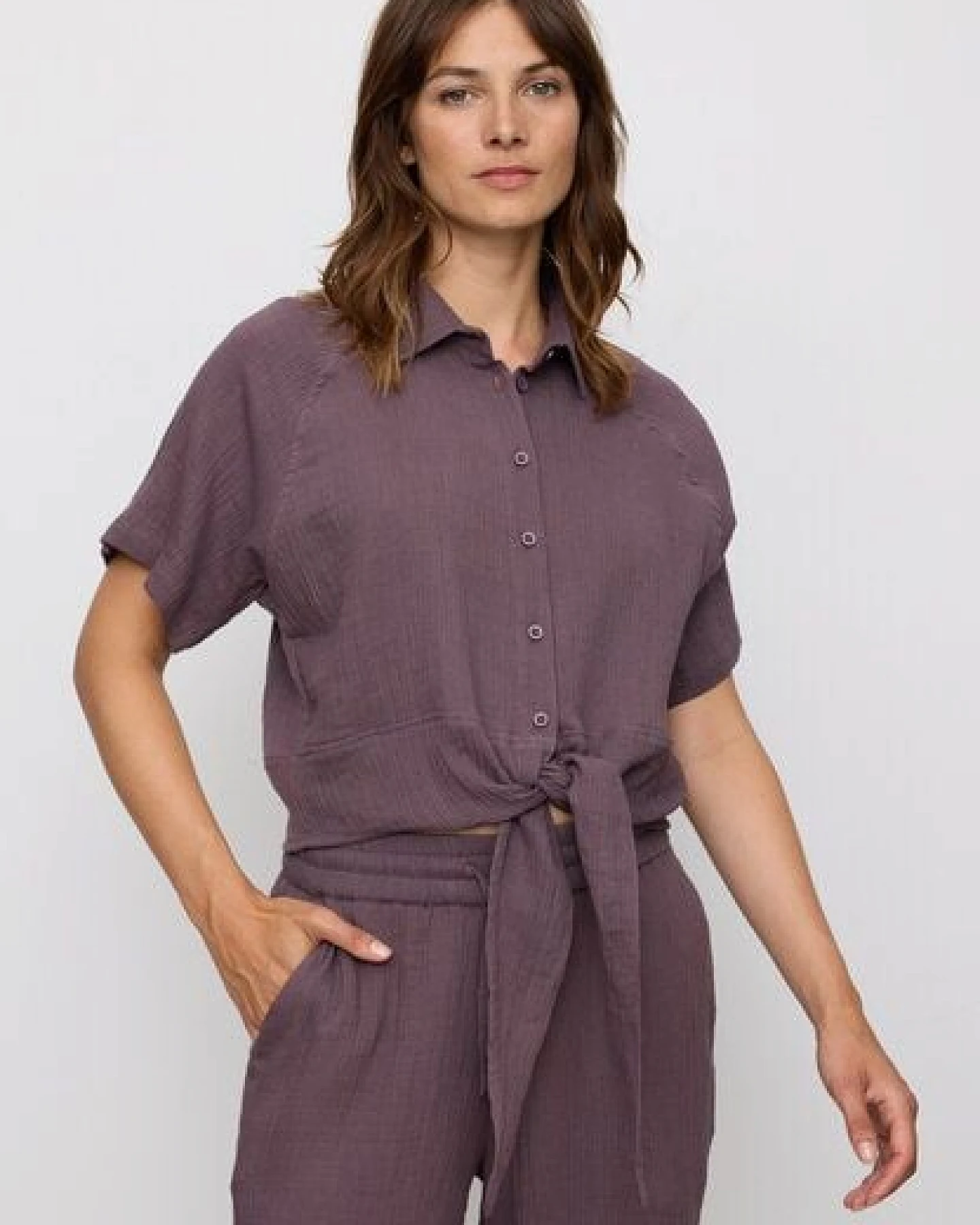 recolution Kurzarm-Bluse TULIP – Ansicht 2