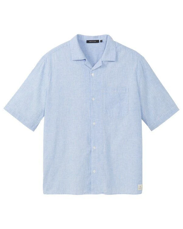 recolution Kurzarm-Hemd CASHEW STRIPES