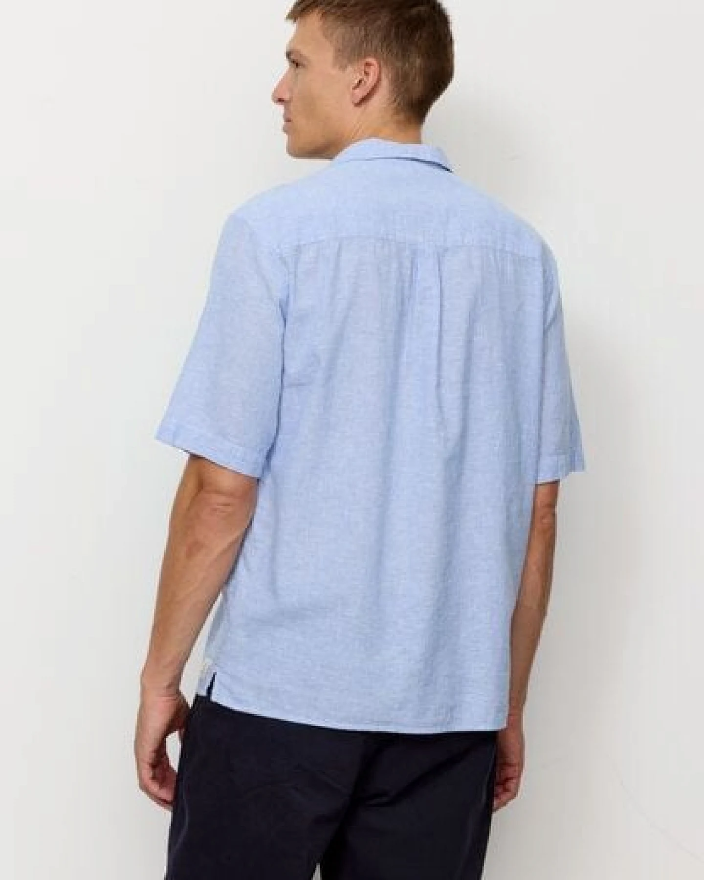 recolution Kurzarm-Hemd CASHEW STRIPES – Ansicht 3