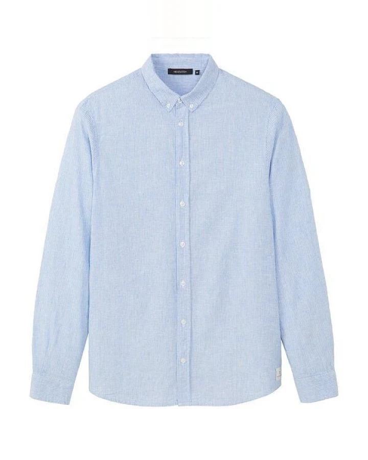 recolution Langarm-Hemd YEW STRIPES