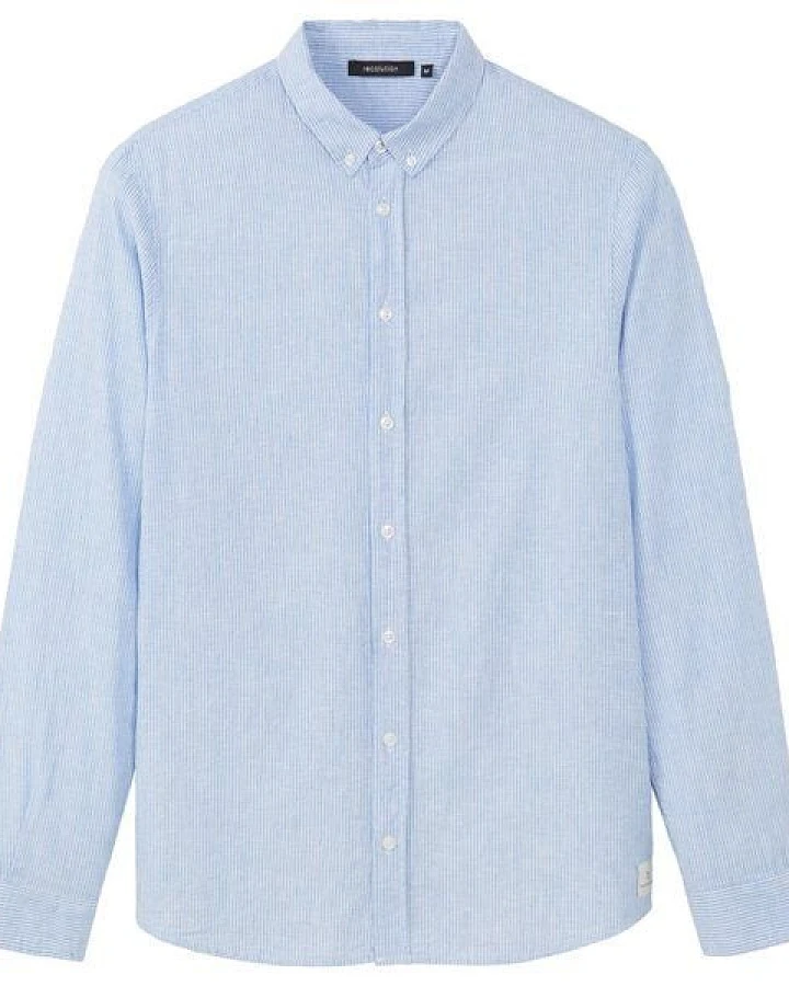 recolution Langarm-Hemd YEW STRIPES