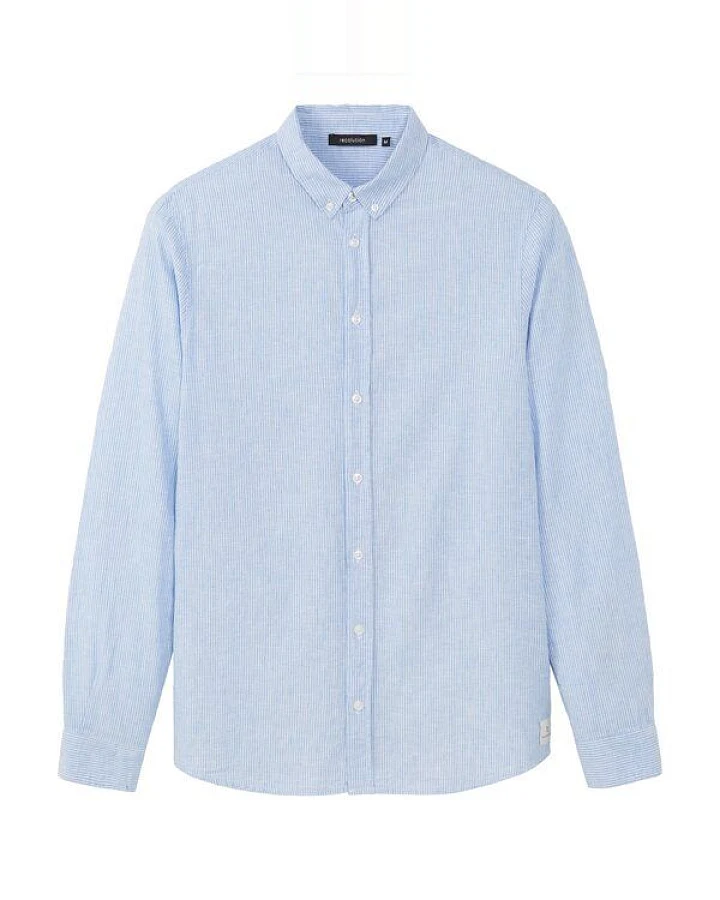 recolution Langarm-Hemd YEW STRIPES