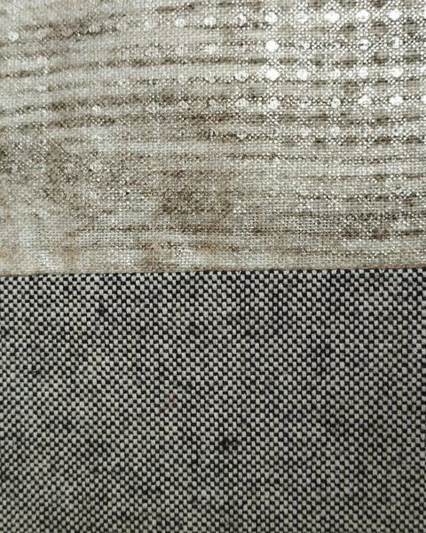 körber mode Kissenbezug 40x40 aus recycelter Baumwolle und Leinen edel glänzend Grautöne – Ansicht 2