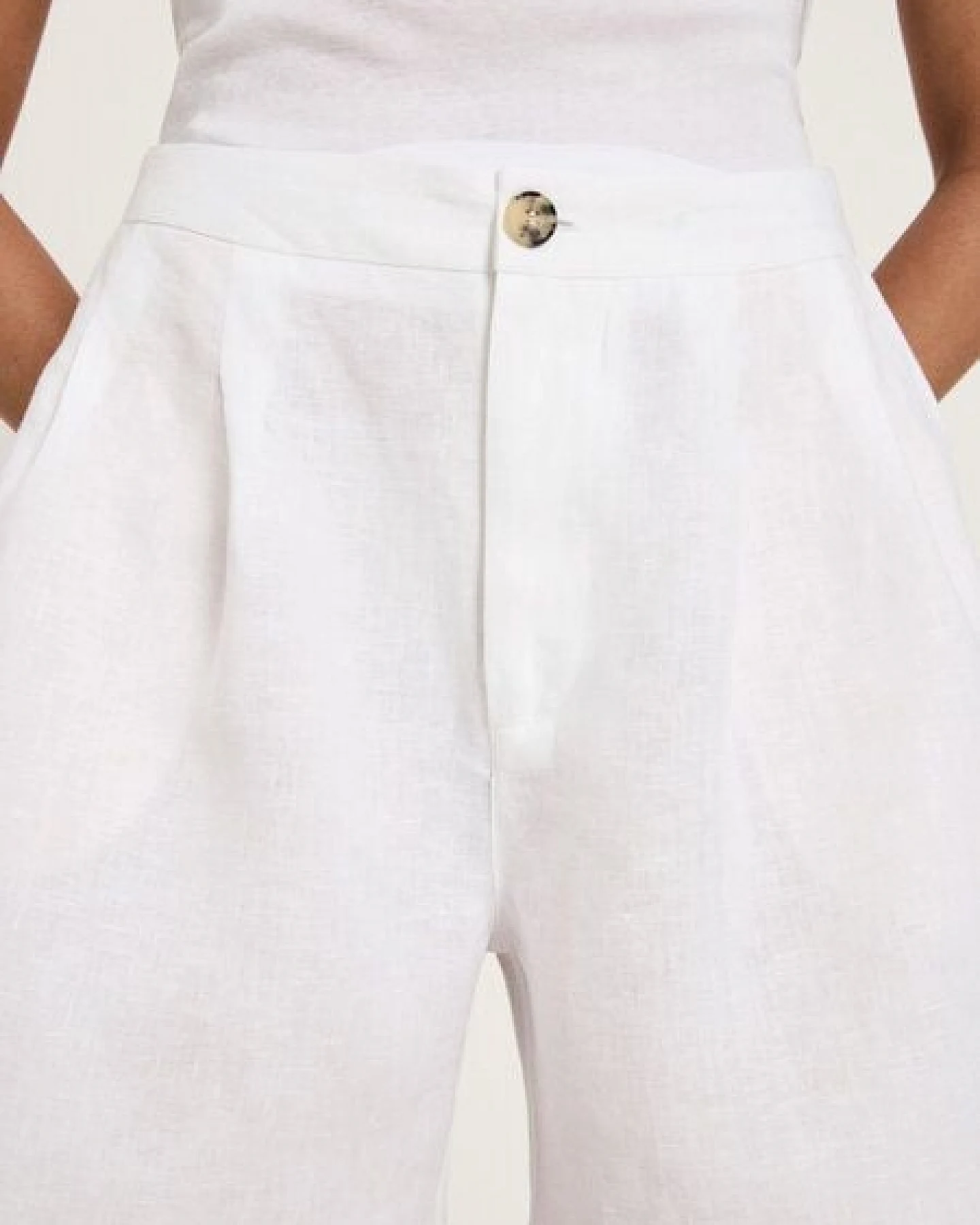 LANIUS Shorts (GOTS) aus Bio-Leinen – Ansicht 4