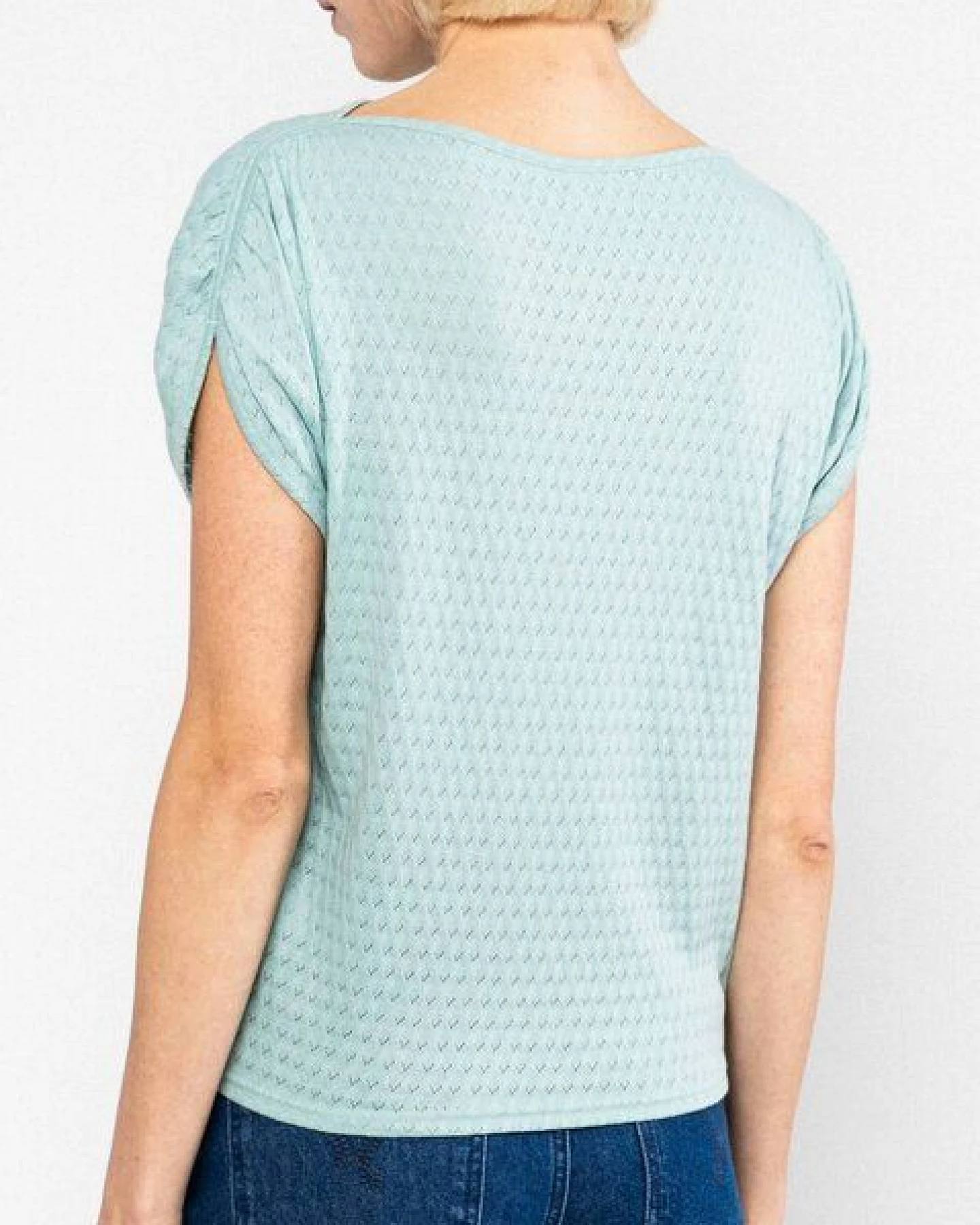 Blutsgeschwister Bluse aus Bio-Baumwolle "Filigree Strong & Easy" – Ansicht 2
