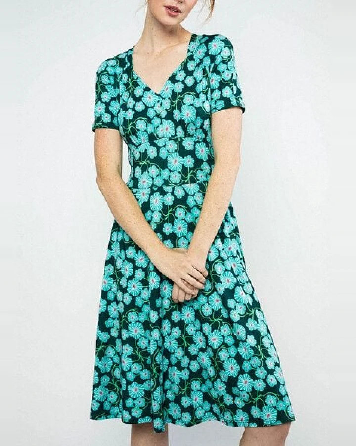 Blutsgeschwister Kleid aus EcoVero "Zaubertal Heritage"