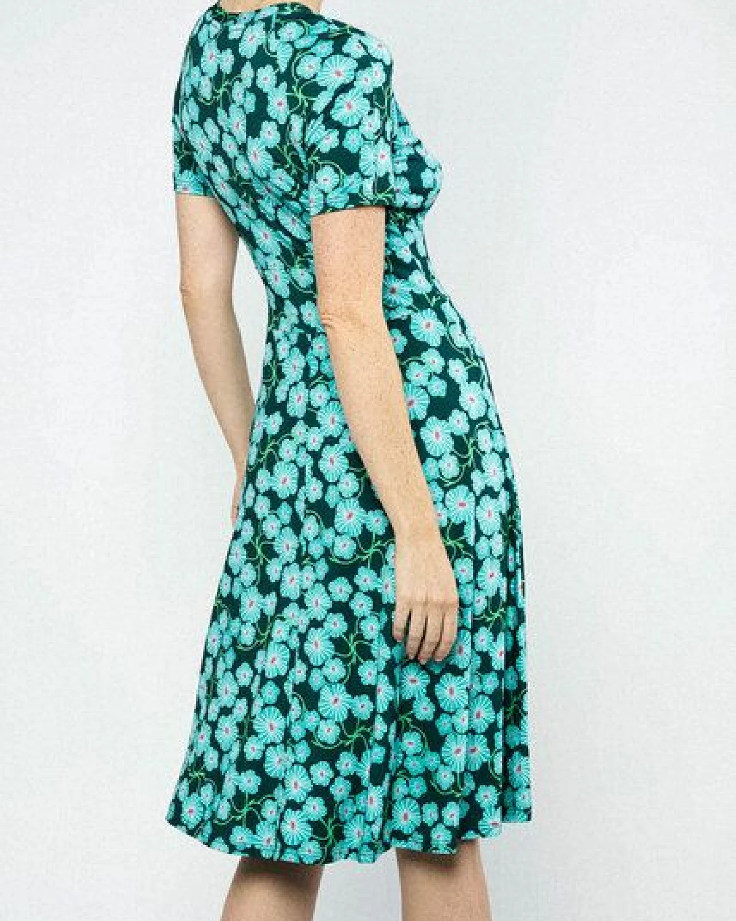 Blutsgeschwister Kleid aus EcoVero "Zaubertal Heritage" – Ansicht 2