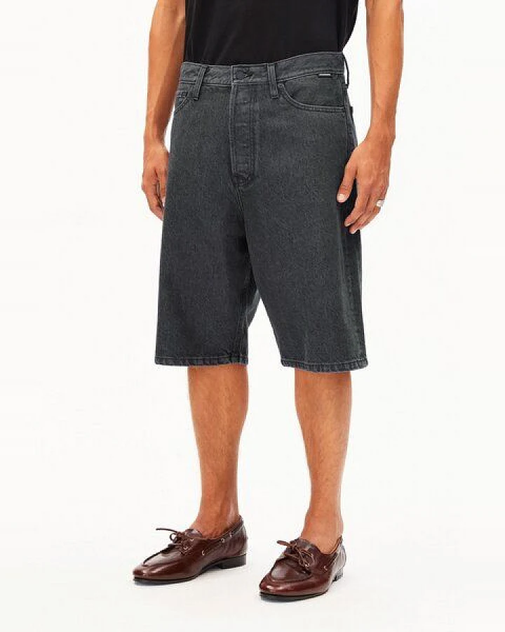ARMEDANGELS BAGGY Herren Jeans-Shorts aus Baumwoll-Lyocell-Mix