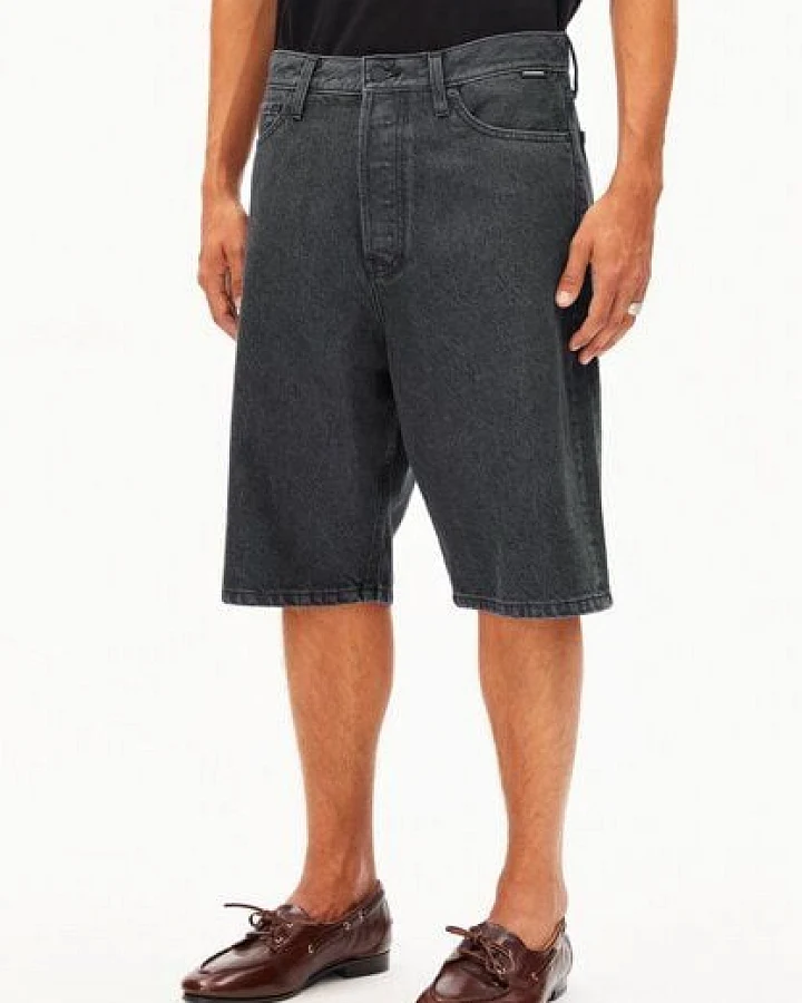 ARMEDANGELS BAGGY Herren Jeans-Shorts aus Baumwoll-Lyocell-Mix