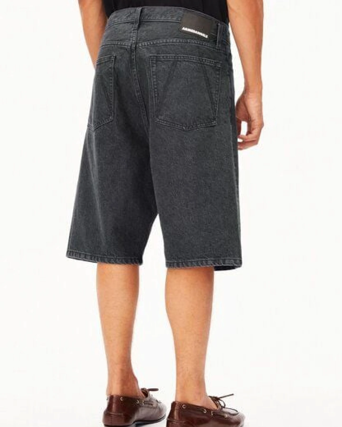 ARMEDANGELS BAGGY Herren Jeans-Shorts aus Baumwoll-Lyocell-Mix – Ansicht 2
