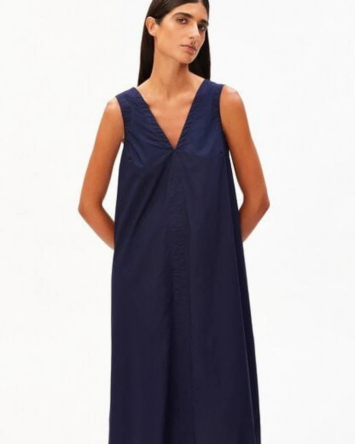 Produktseite: ARMEDANGELS POPLIN Damen Kleid aus 100% Bio-Baumwolle