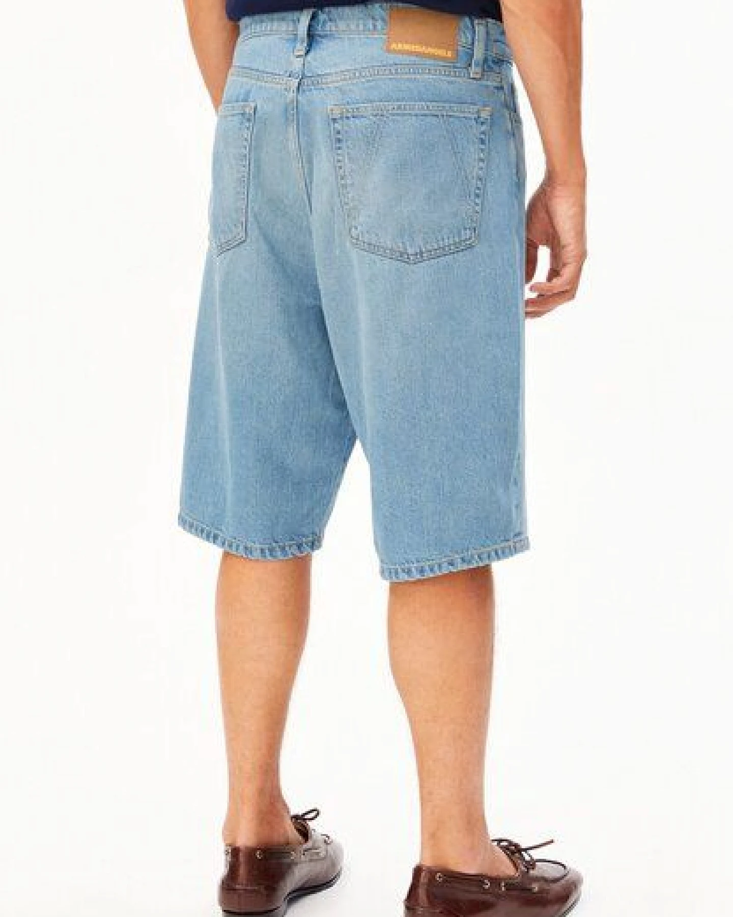 ARMEDANGELS BAGGY HEMP Herren Jeans-Shorts aus 100% TENCEL Lyocell – Ansicht 2