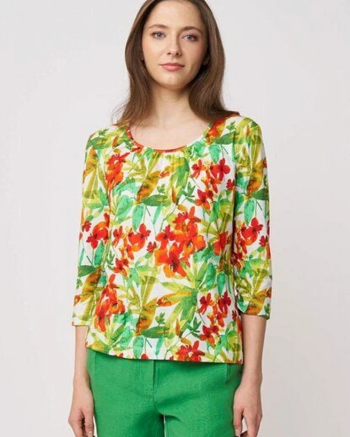 LANA Organic Blusenshirt, Modell Delia