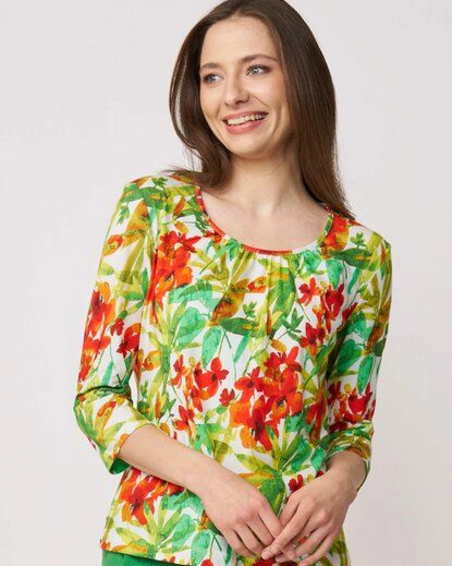 LANA Organic Blusenshirt, Modell Delia – Ansicht 3