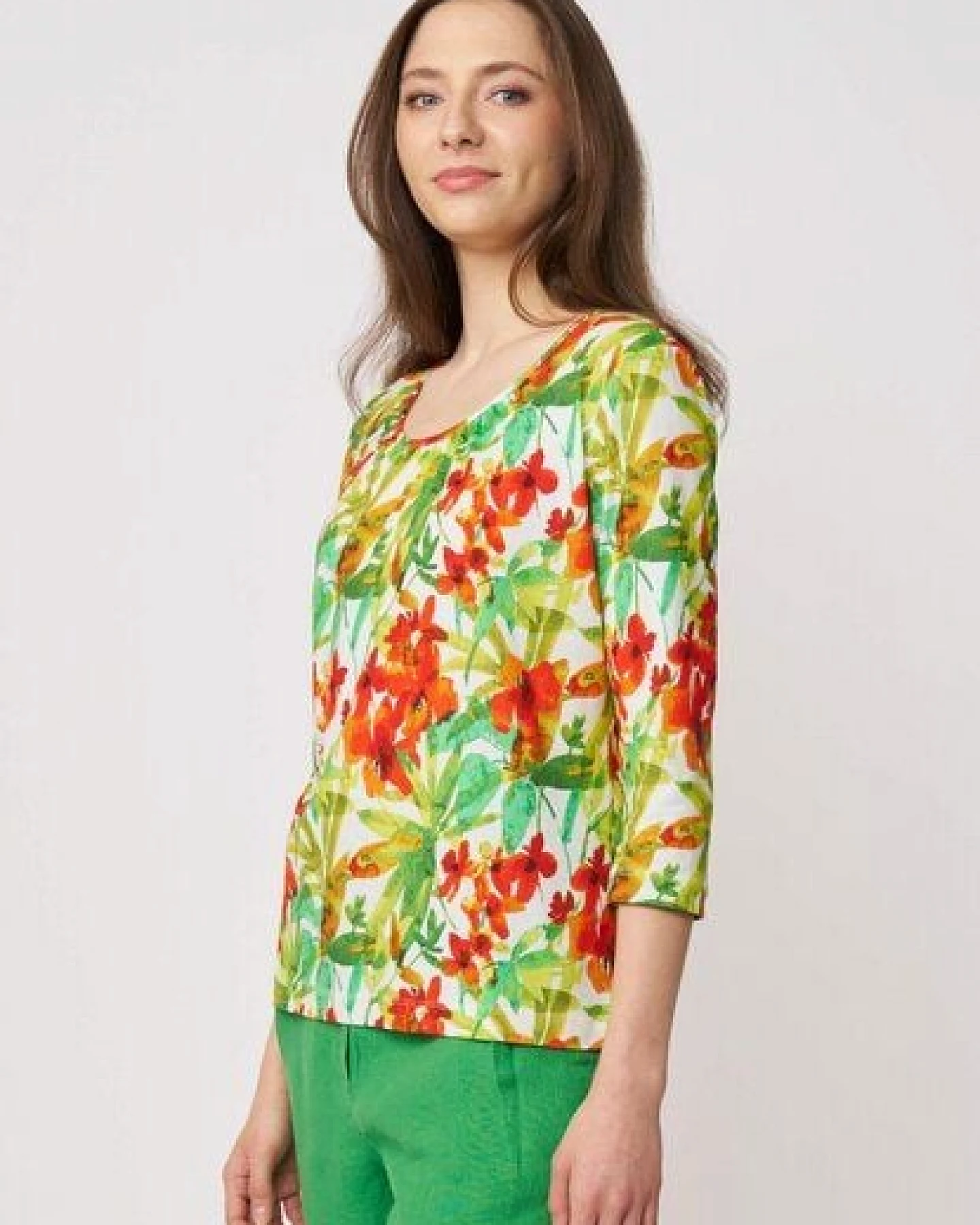 LANA Organic Blusenshirt, Modell Delia – Ansicht 4
