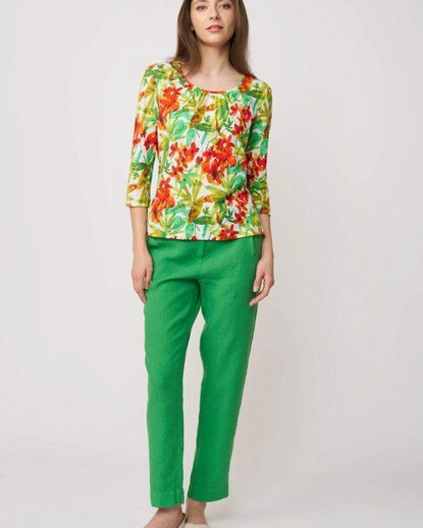 LANA Organic Blusenshirt, Modell Delia – Ansicht 2