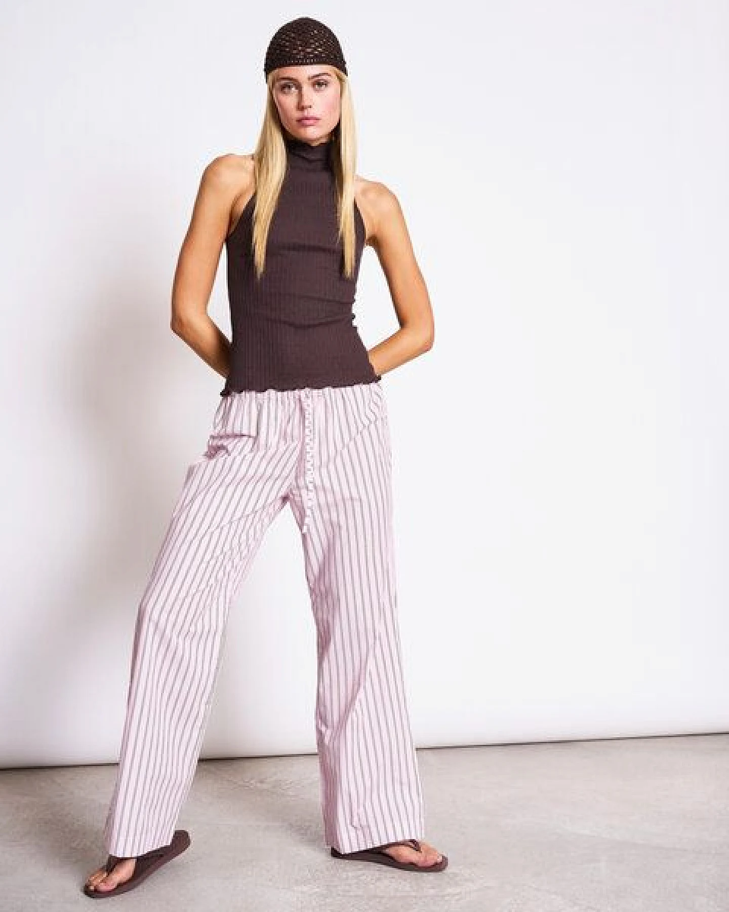 JAN N JUNE Top mit Stehkragen LEPUS GOTS – Ansicht 2