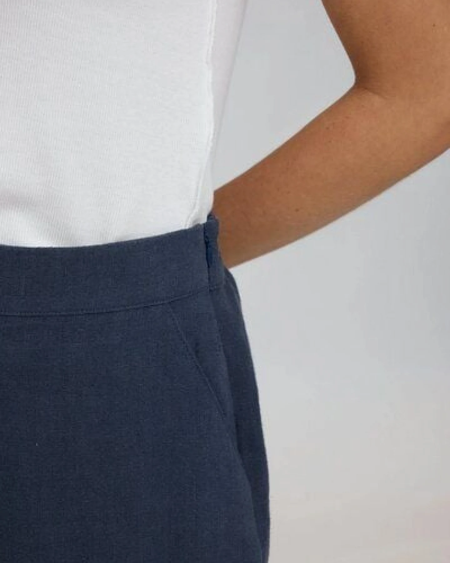 Mazine Linen Shorts aus 100% Leinen – Ansicht 4