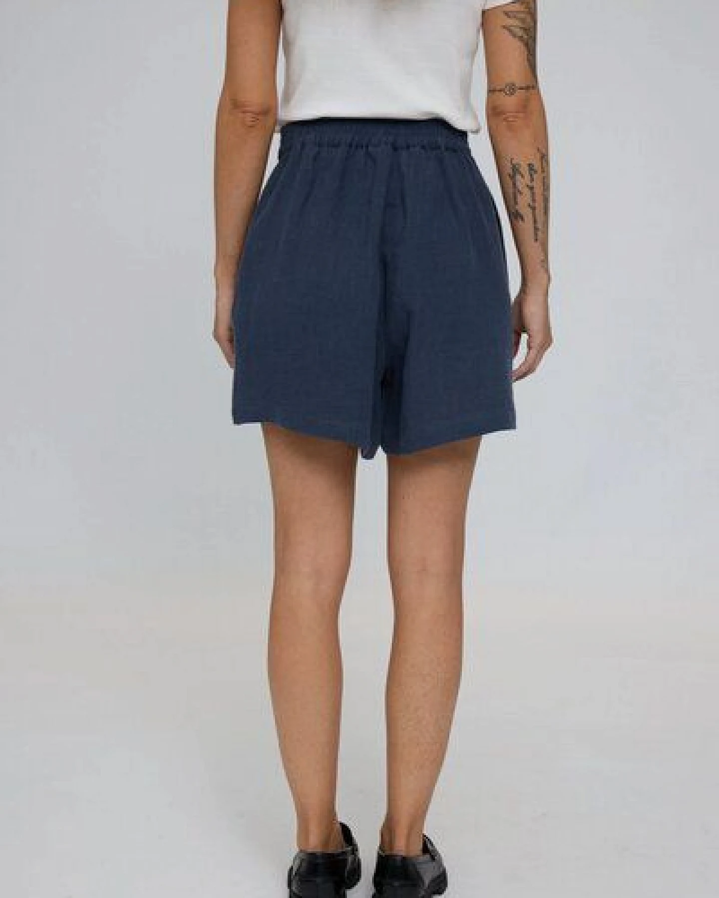 Mazine Linen Shorts aus 100% Leinen – Ansicht 3