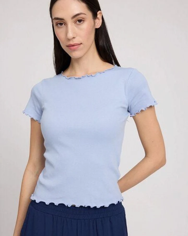 Mazine Babylock Hems T-Shirt - aus Bio-Baumwolle
