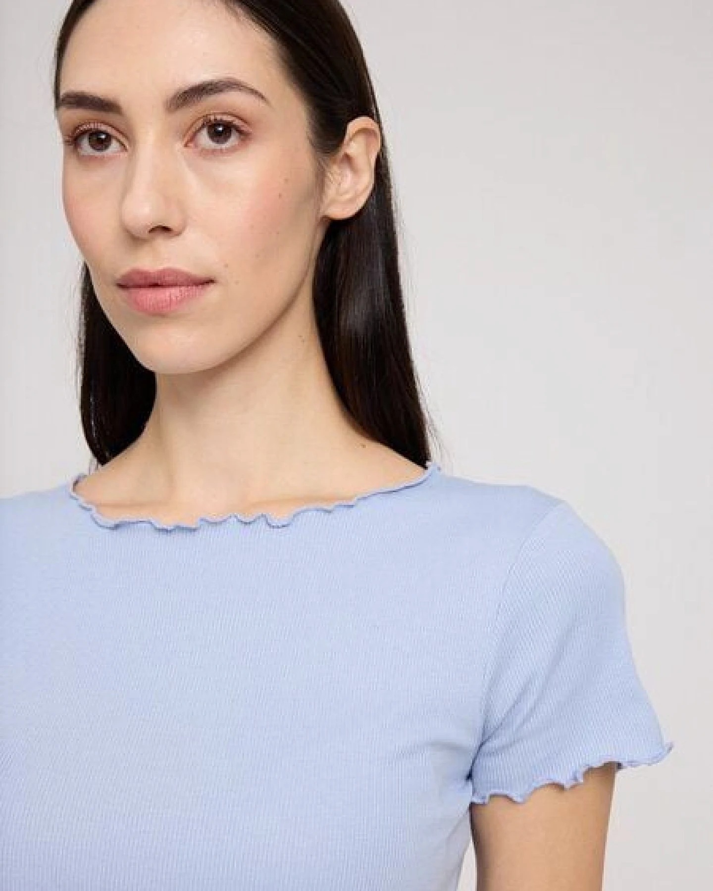 Mazine Babylock Hems T-Shirt - aus Bio-Baumwolle – Ansicht 3