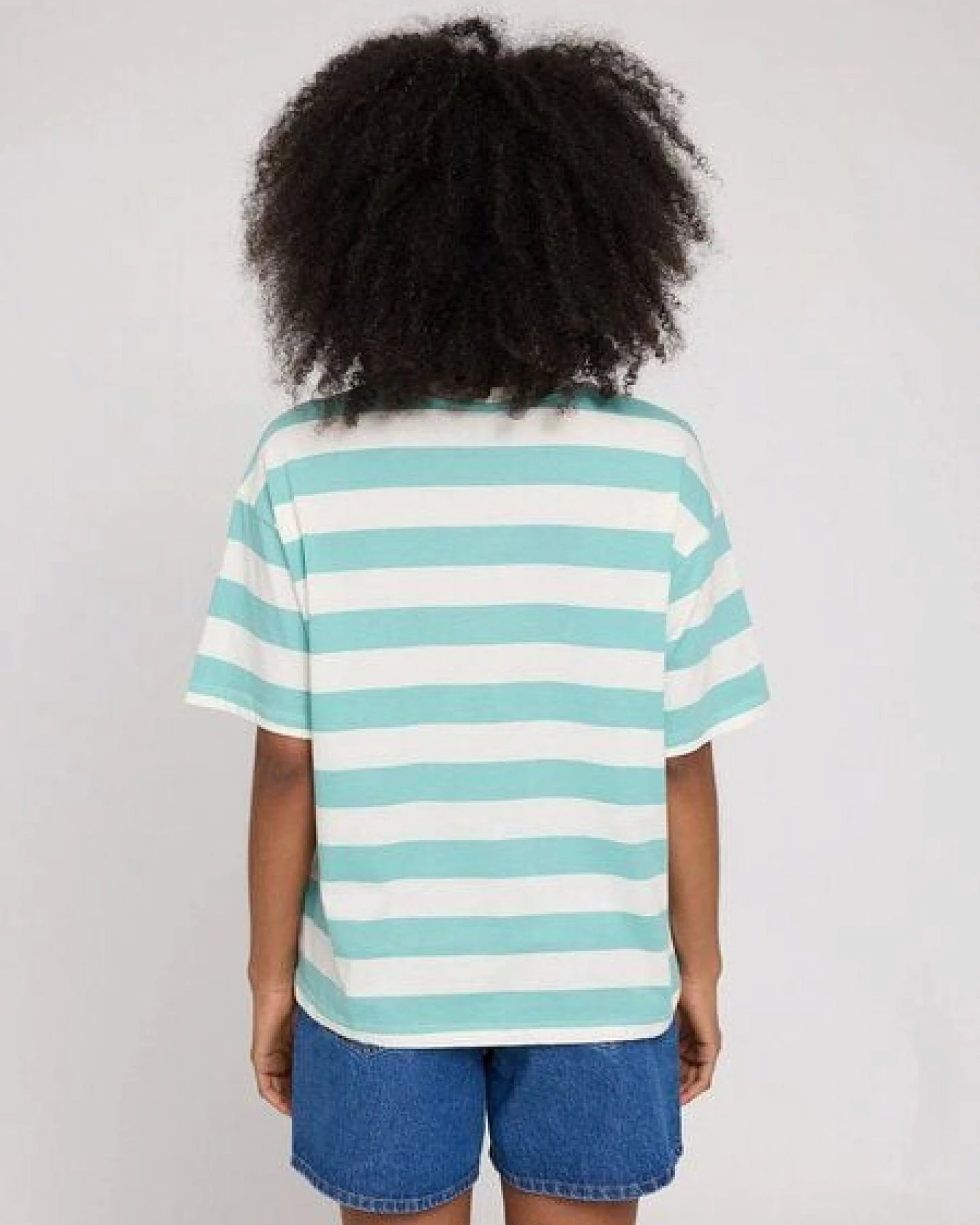 Mazine Bold Striped T-Shirt für Frauen - aus Biobaumwolle – Ansicht 3