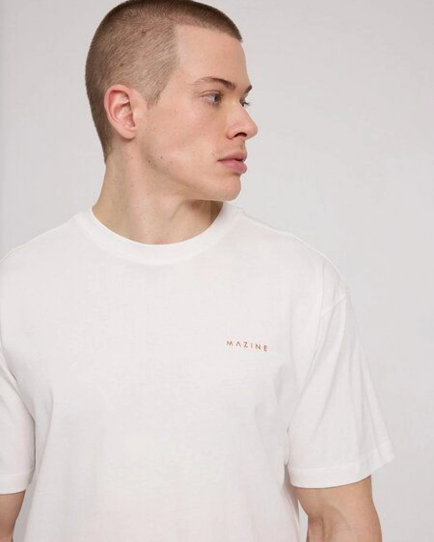 Mazine T-Shirt aus Bio-Baumwolle - Day Off Backprint – Ansicht 2
