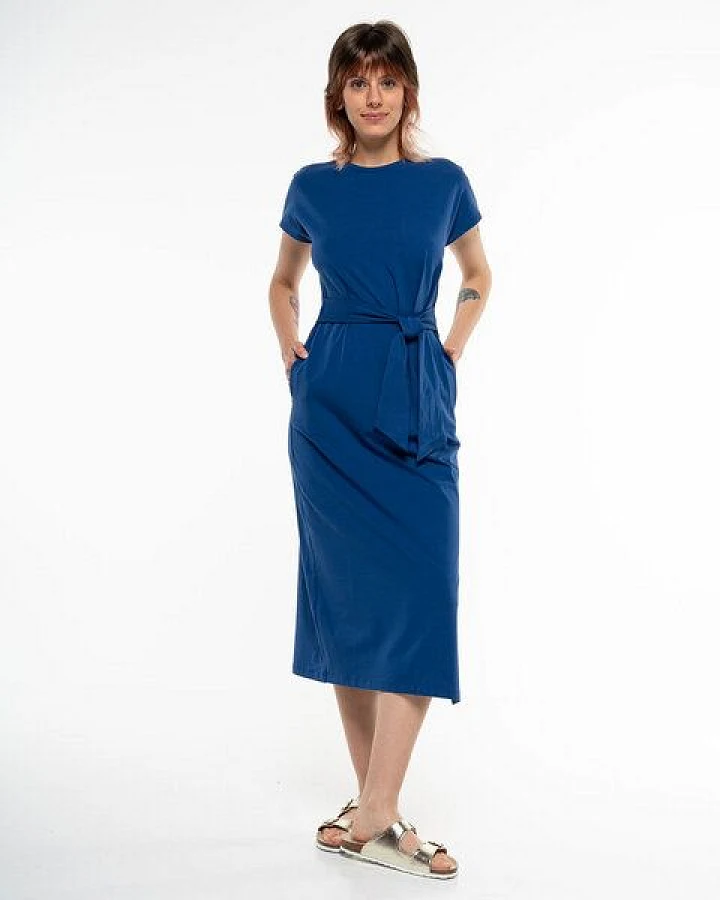 Alma & Lovis Legeres Midi-Kleid aus Organic Cotton