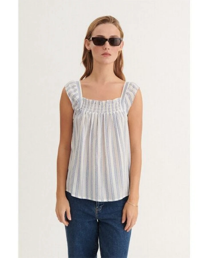 Basic Apparel Gestreiftes Top ADA aus Bio-Baumwolle