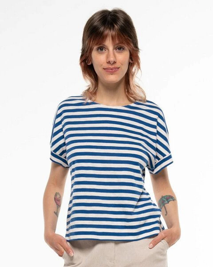 Alma & Lovis Lässiges Ringel T-Shirt aus Organic Cotton
