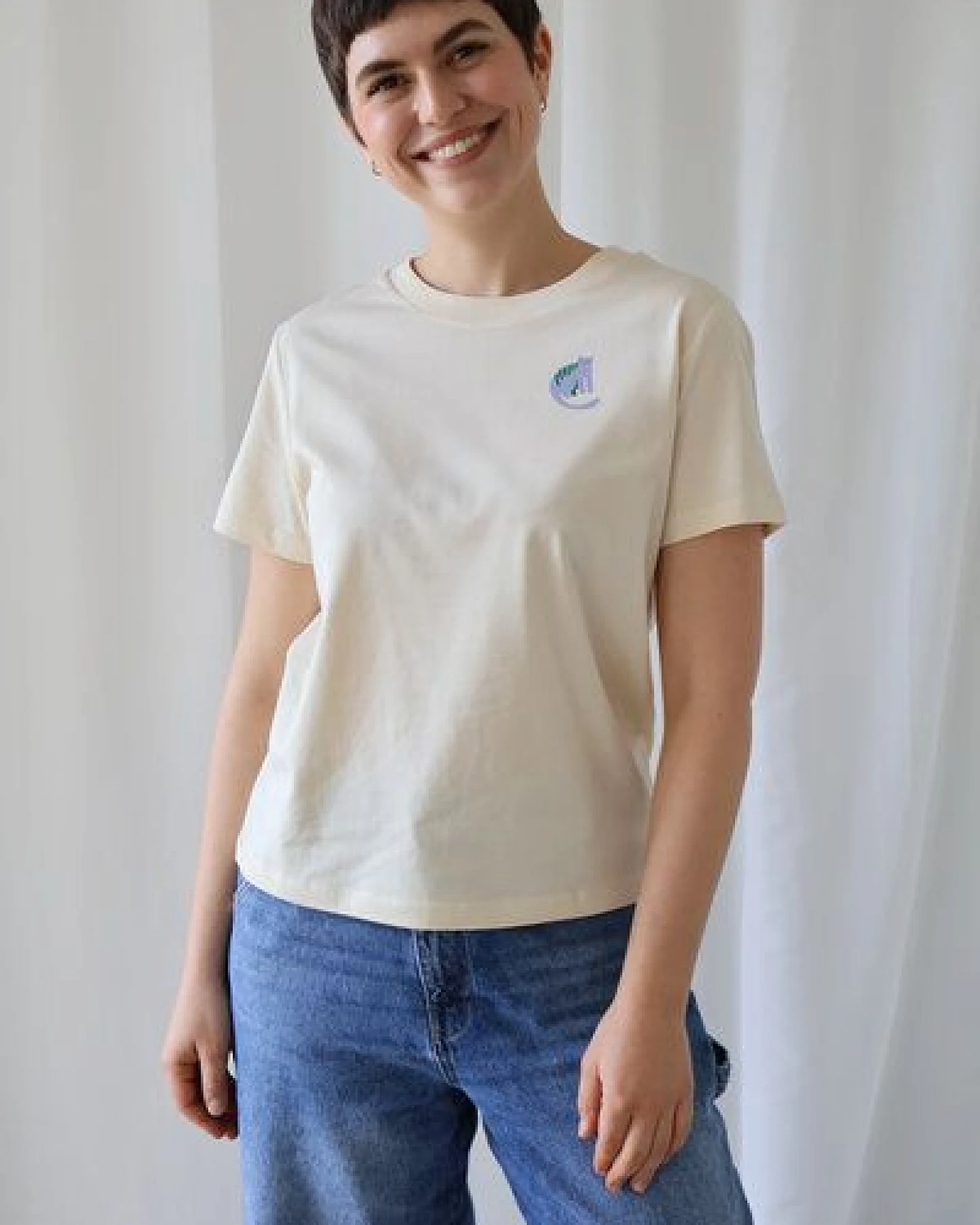 Kultgut Artdesign - Biofair Shirt - Modern Fit- leicht tailliert /Cat – Ansicht 2