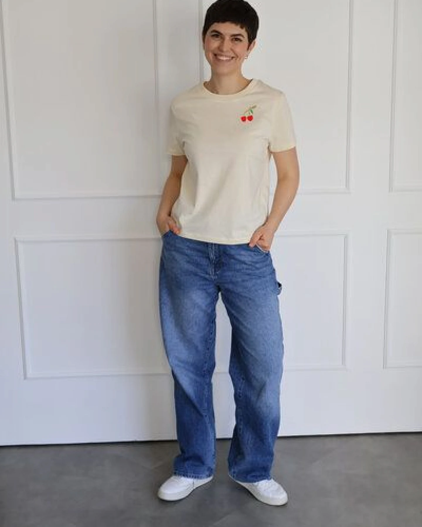 Kultgut Artdesign - Biofair Shirt - Modern Fit- leicht tailliert /Cherry – Ansicht 2