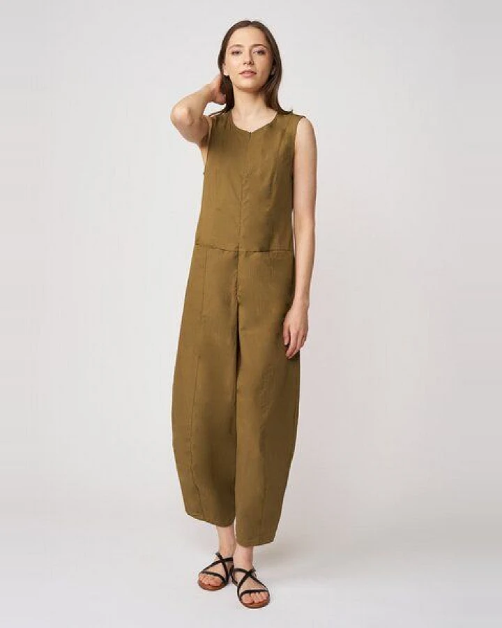 LANA Organic Jumpsuit aus Bio Baumwolle für Damen, Modell Hanja