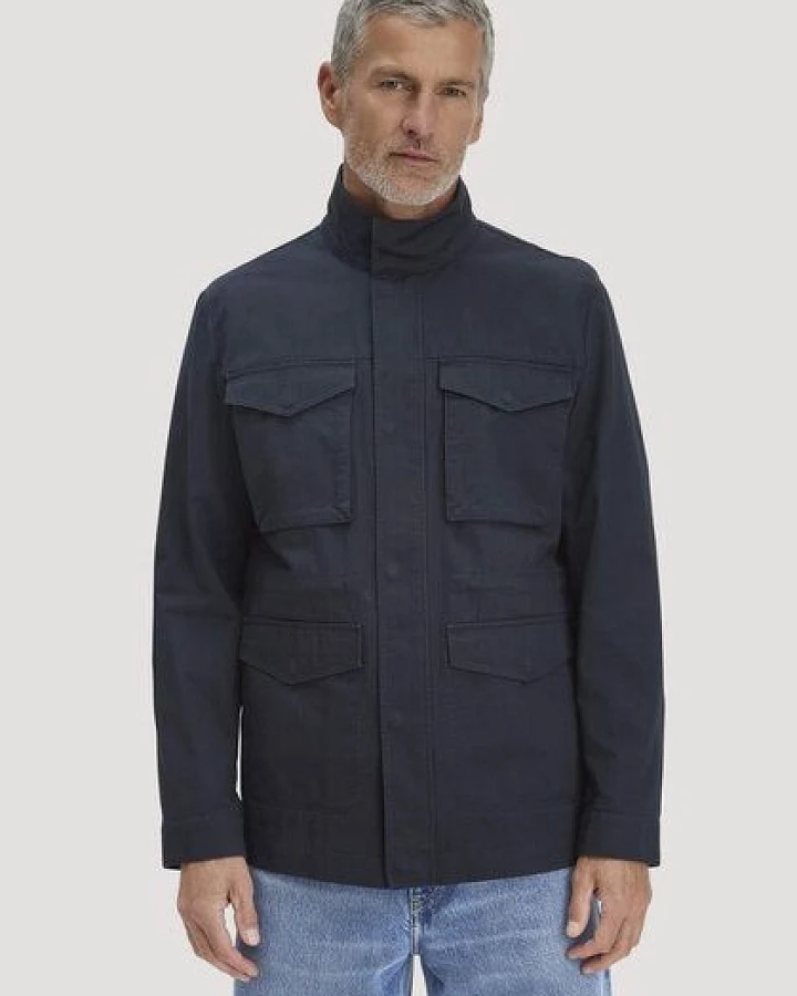 Produktseite: hessnatur Field Jacket Regular NATURE SHELL aus reiner Bio-Baumwolle