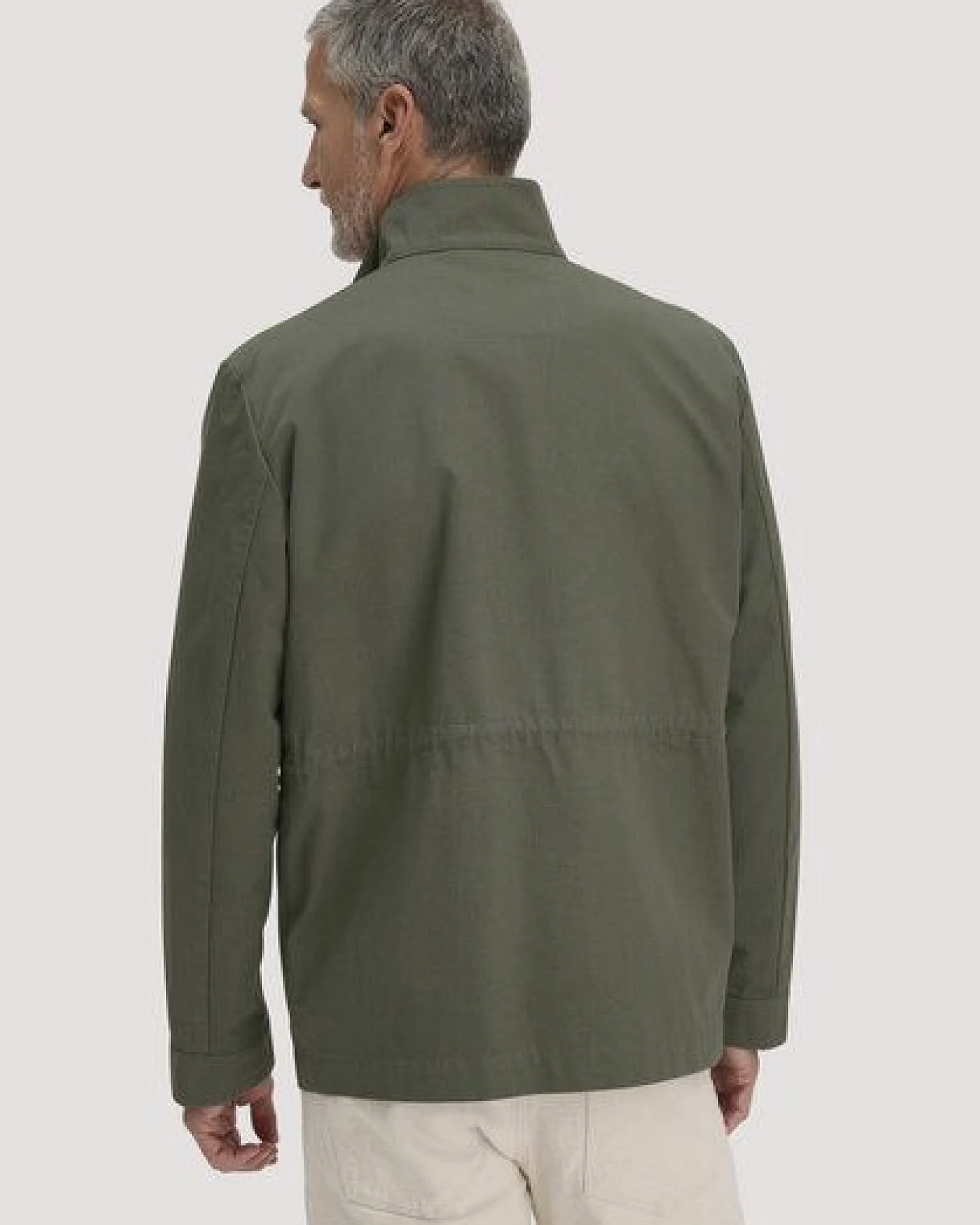 hessnatur Field Jacket Regular NATURE SHELL aus reiner Bio-Baumwolle – Ansicht 2