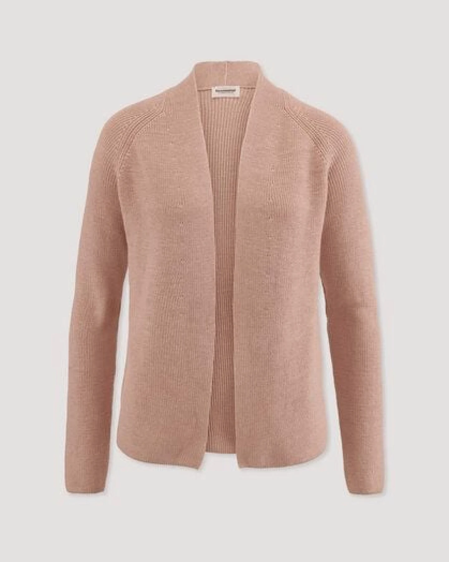 hessnatur Strick Jacke Regular aus reiner Bio-Baumwolle – Ansicht 4