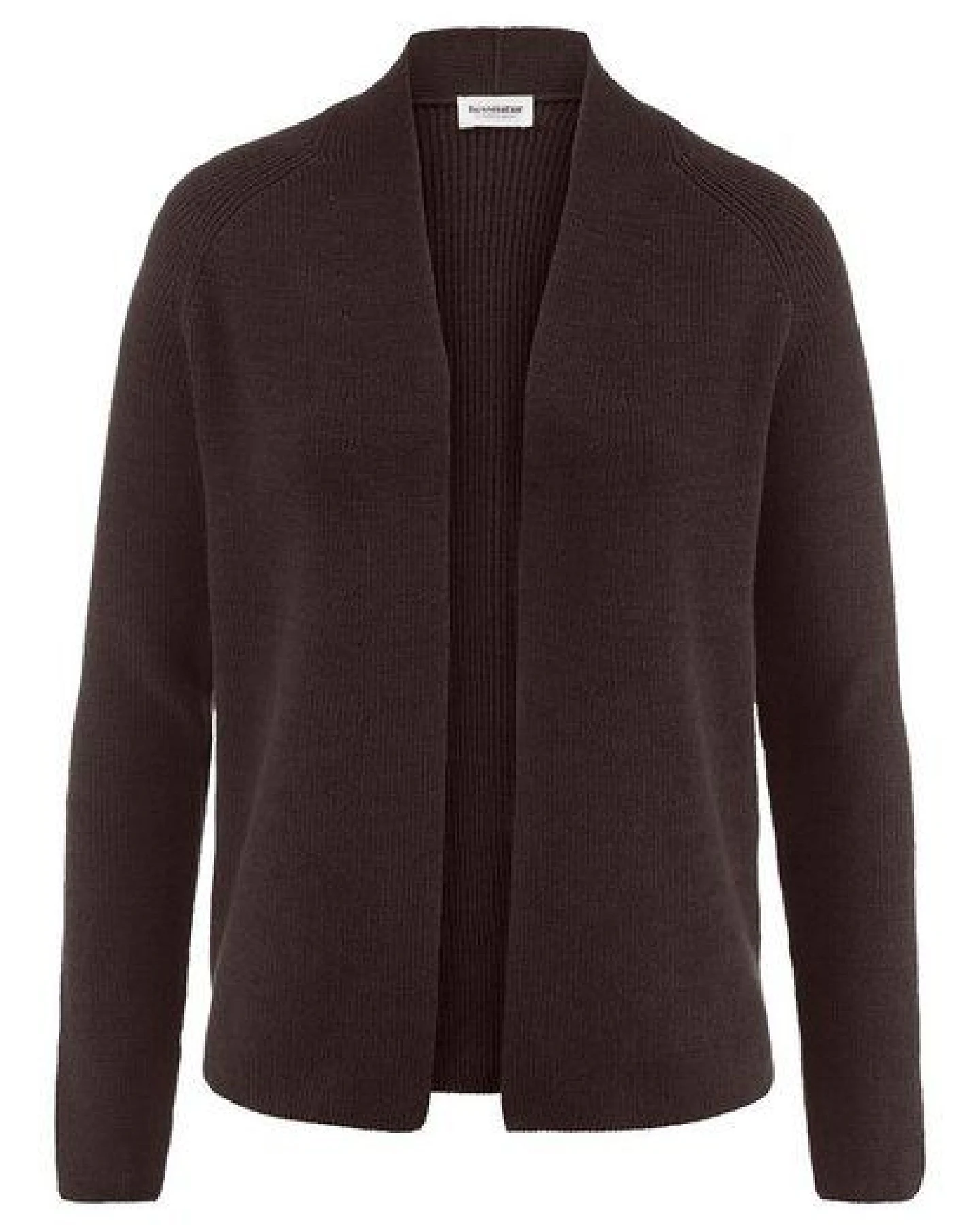 hessnatur Strick Jacke Regular aus reiner Bio-Baumwolle – Ansicht 3