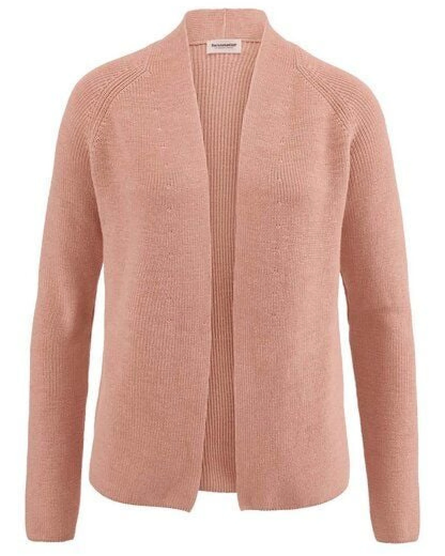 hessnatur Strick Jacke Regular aus reiner Bio-Baumwolle – Ansicht 3